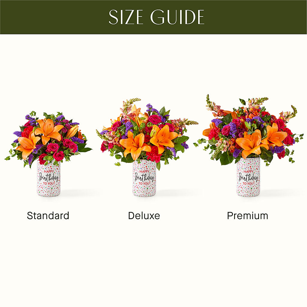 Birthday Palooza Bouquet – CHET & LEONA'S FLORAL SHOP, Milwaukee WI