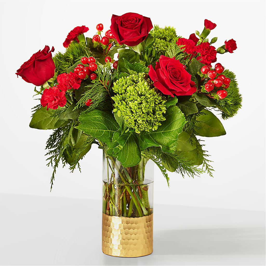 Plaid Throw Bouquet – CHET & LEONA'S FLORAL SHOP, Milwaukee WI