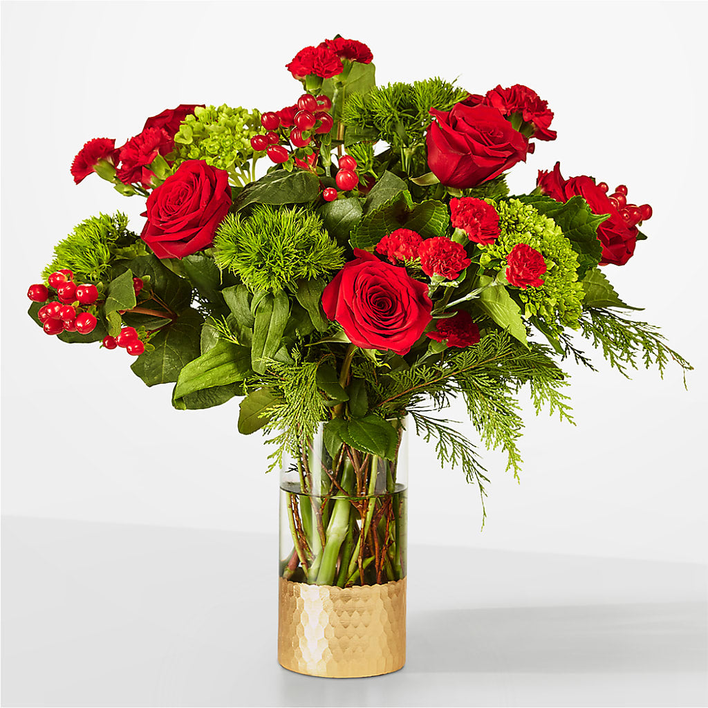 Plaid Throw Bouquet – CHET & LEONA'S FLORAL SHOP, Milwaukee WI