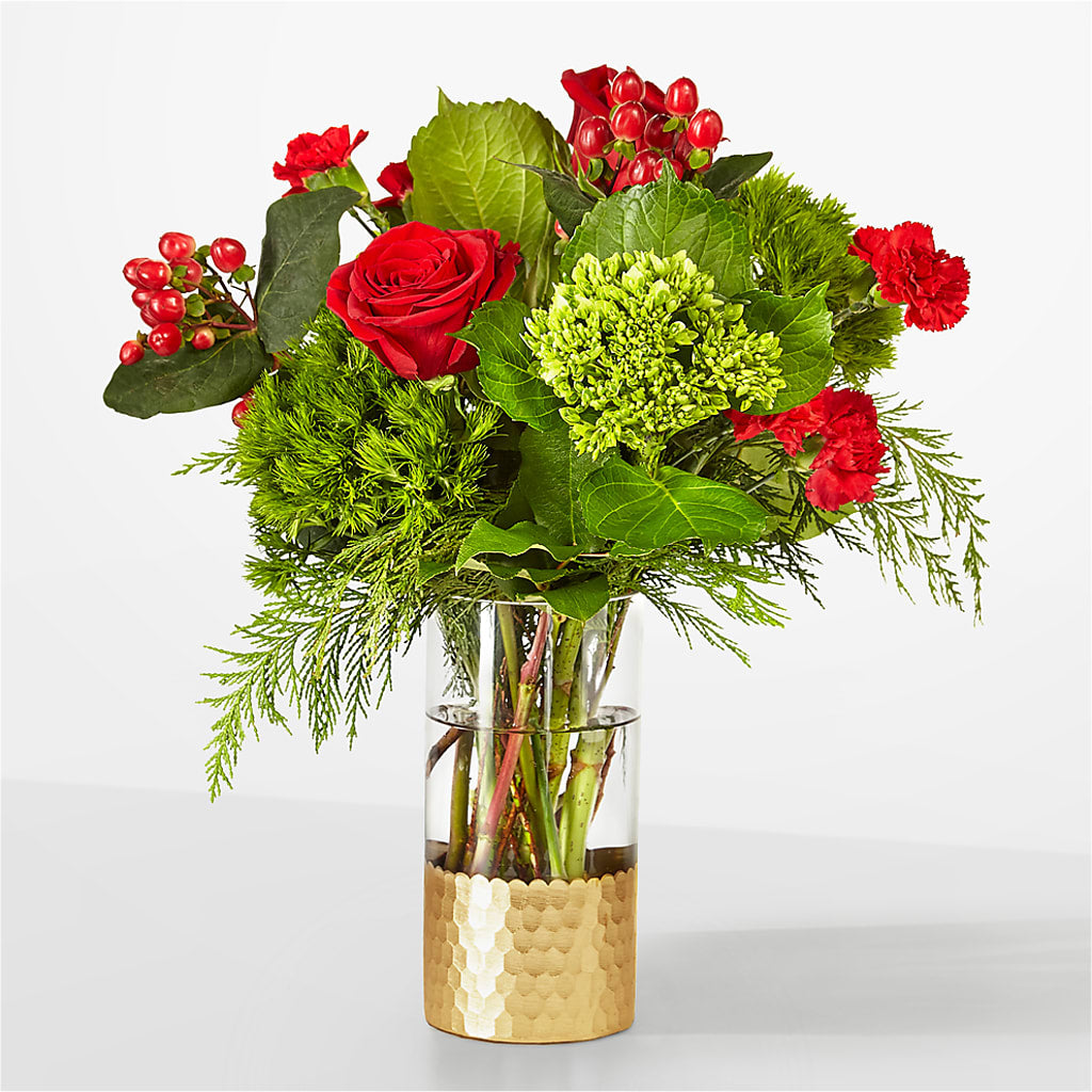 Plaid Throw Bouquet – CHET & LEONA'S FLORAL SHOP, Milwaukee WI