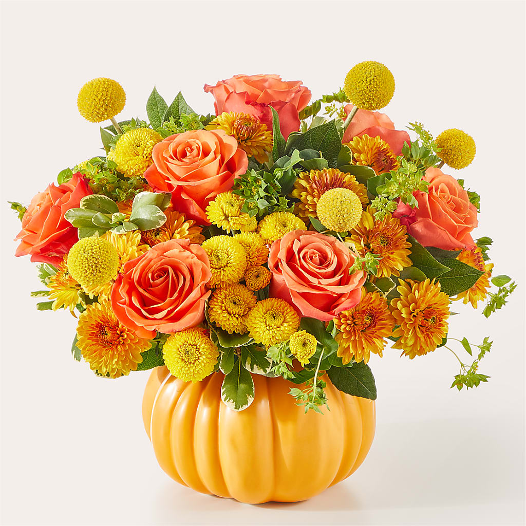Gourdgeous Pumpkin – CHET & LEONA'S FLORAL SHOP, Milwaukee WI