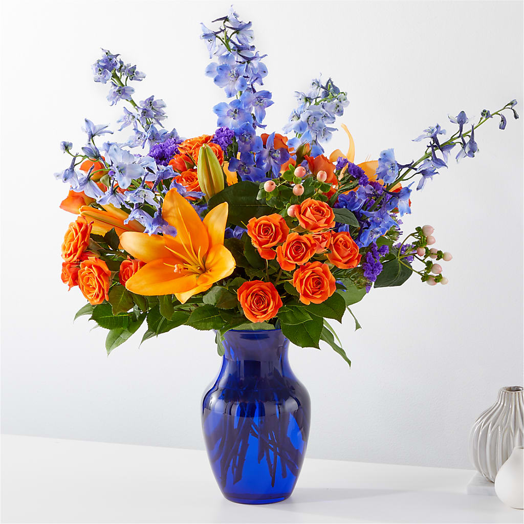 Radiant Citrus Bouquet – CHET & LEONA'S FLORAL SHOP, Milwaukee WI