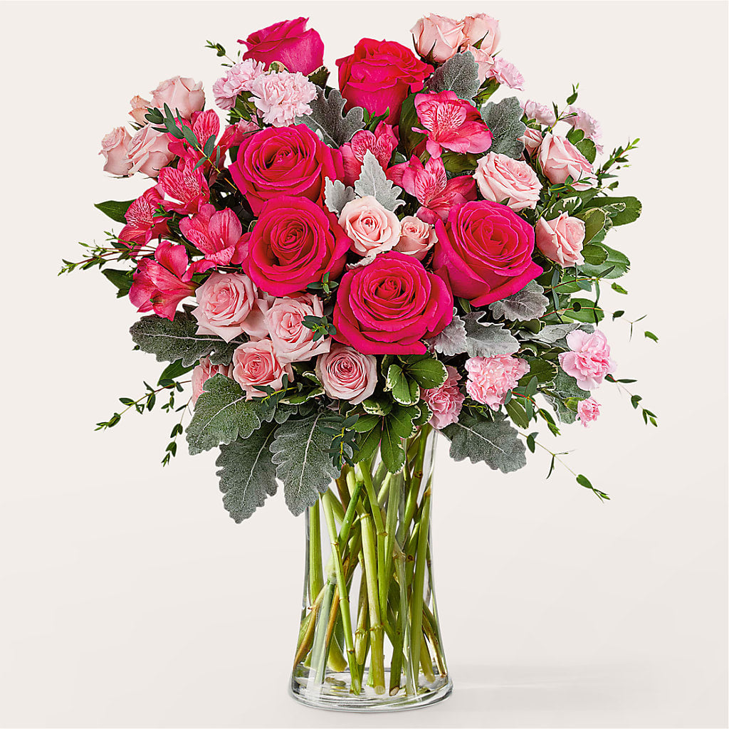 Tickled Pink Bouquet – CHET & LEONA'S FLORAL SHOP, Milwaukee WI