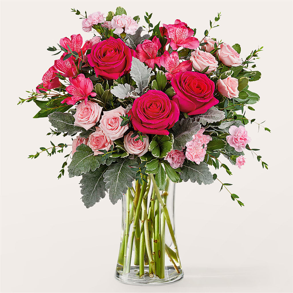 Tickled Pink Bouquet – CHET & LEONA'S FLORAL SHOP, Milwaukee WI