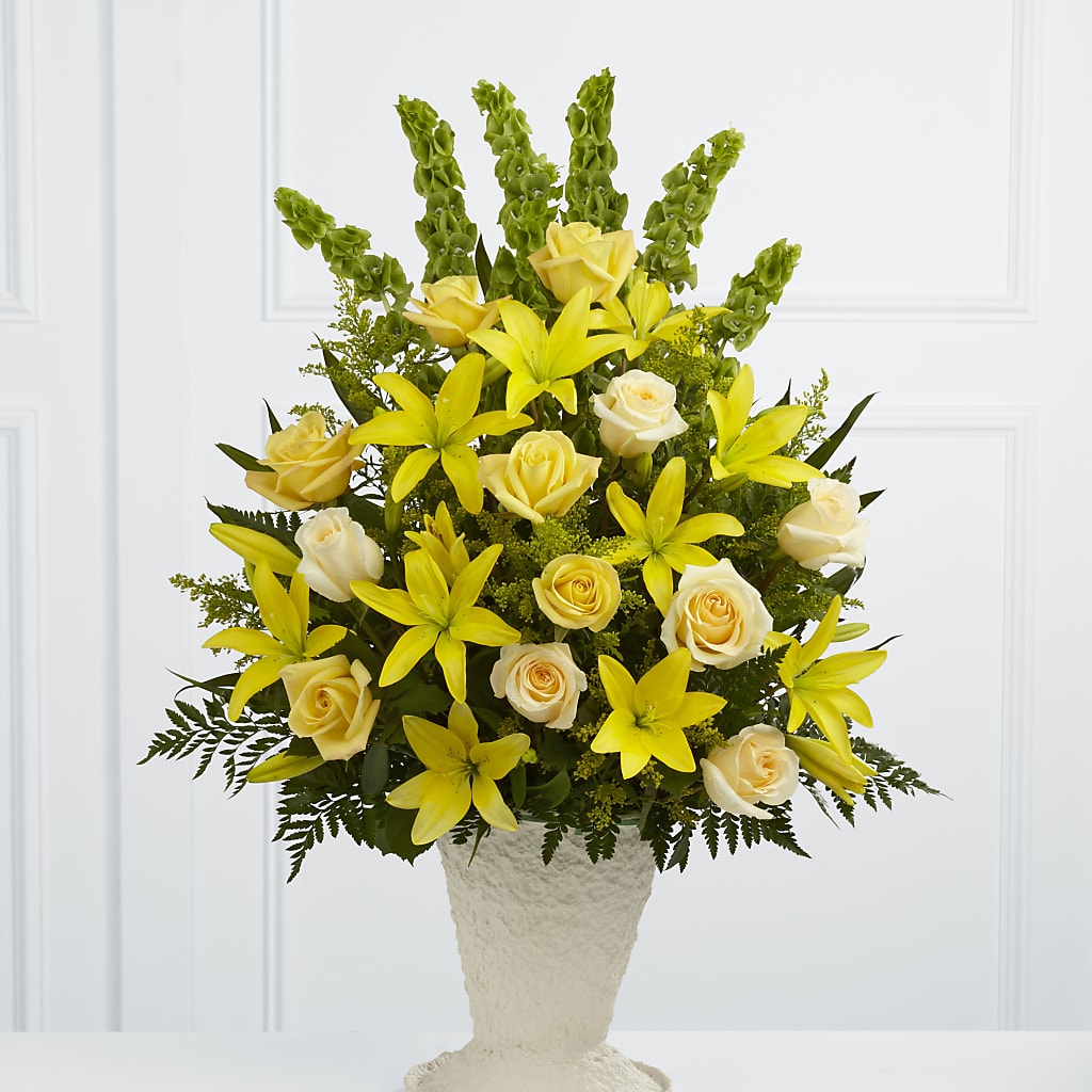 Golden Memories Arrangement – CHET & LEONA'S FLORAL SHOP, Milwaukee WI