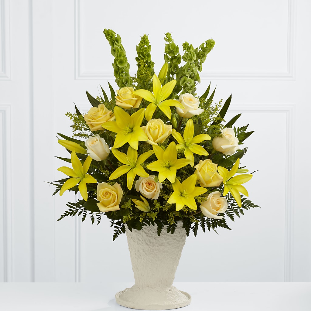 Golden Memories Arrangement – CHET & LEONA'S FLORAL SHOP, Milwaukee WI