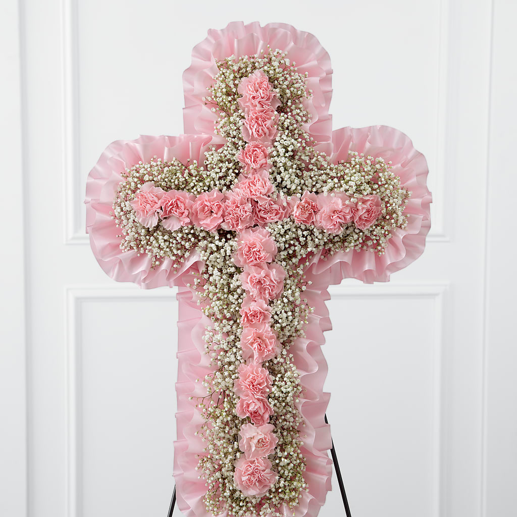 Angel's Cross Easel – CHET & LEONA'S FLORAL SHOP, Milwaukee WI