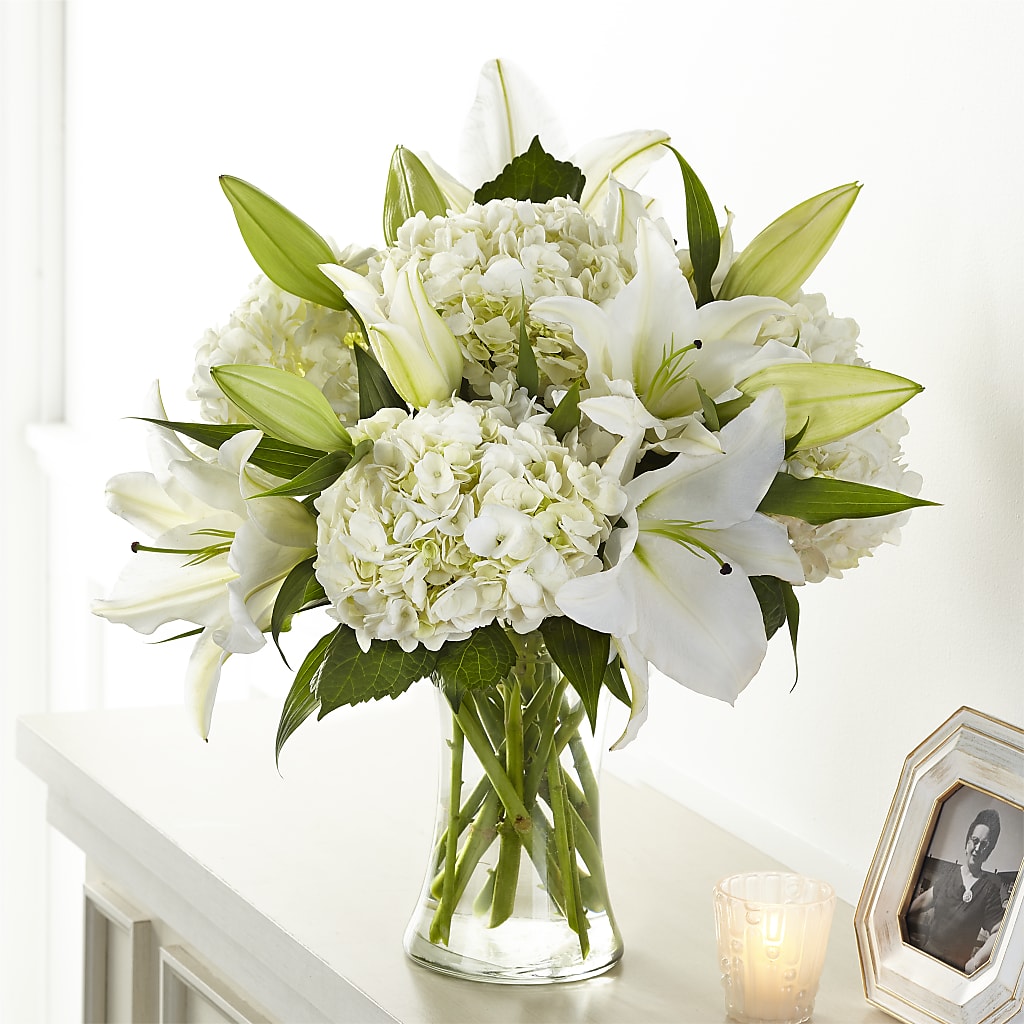 Compassionate Lily Bouquet – CHET & LEONA'S FLORAL SHOP, Milwaukee WI