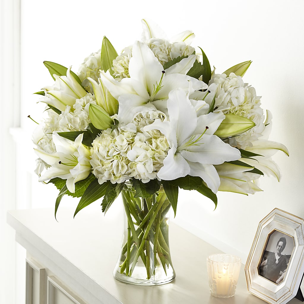 Compassionate Lily Bouquet – CHET & LEONA'S FLORAL SHOP, Milwaukee WI