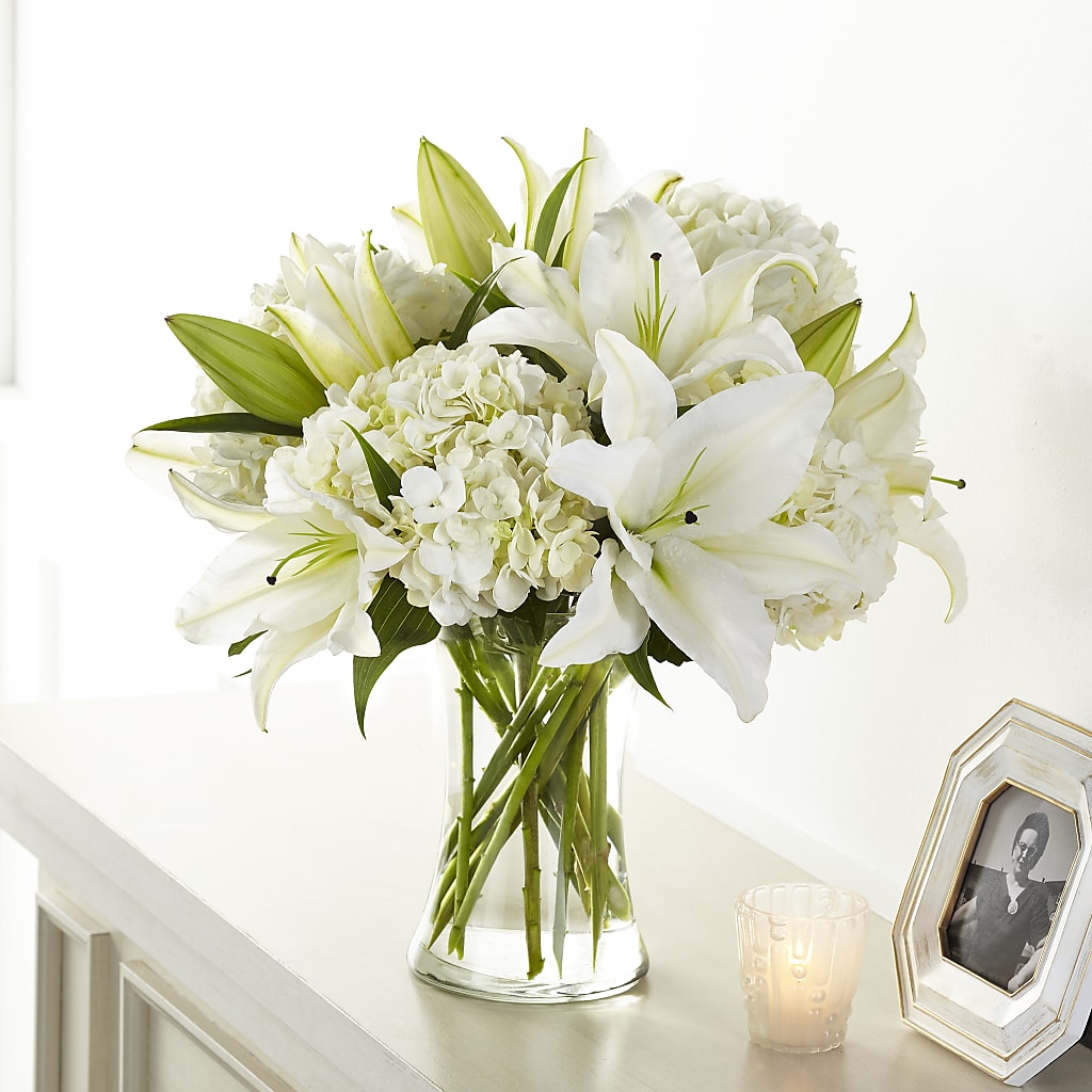 Compassionate Lily Bouquet – CHET & LEONA'S FLORAL SHOP, Milwaukee WI