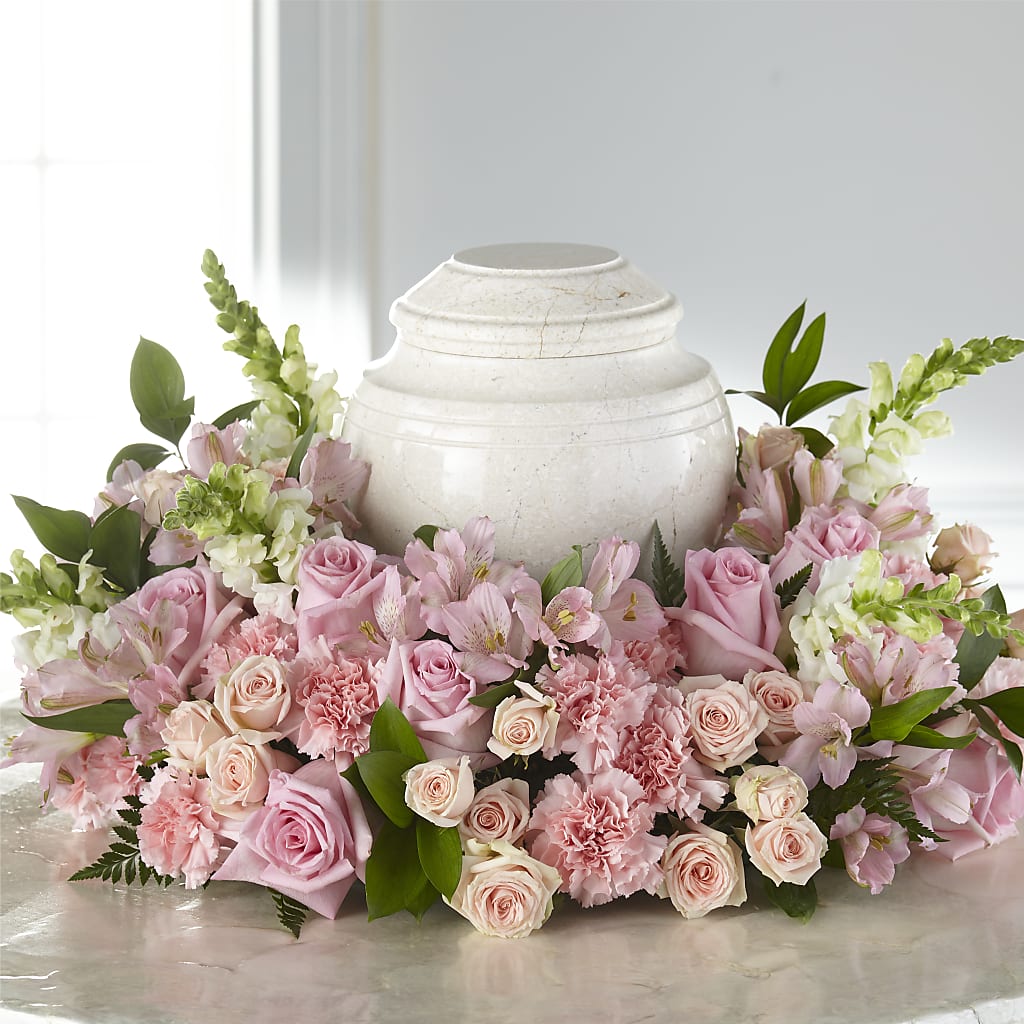 Blooms of Hope Cremation Adornment – CHET & LEONA'S FLORAL SHOP, Milwaukee WI