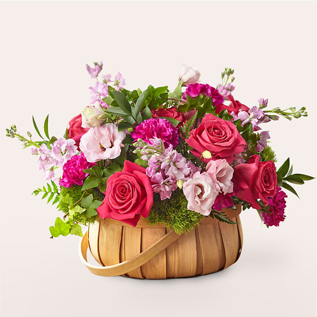 Radiance in Bloom Basket – CHET & LEONA'S FLORAL SHOP, Milwaukee WI