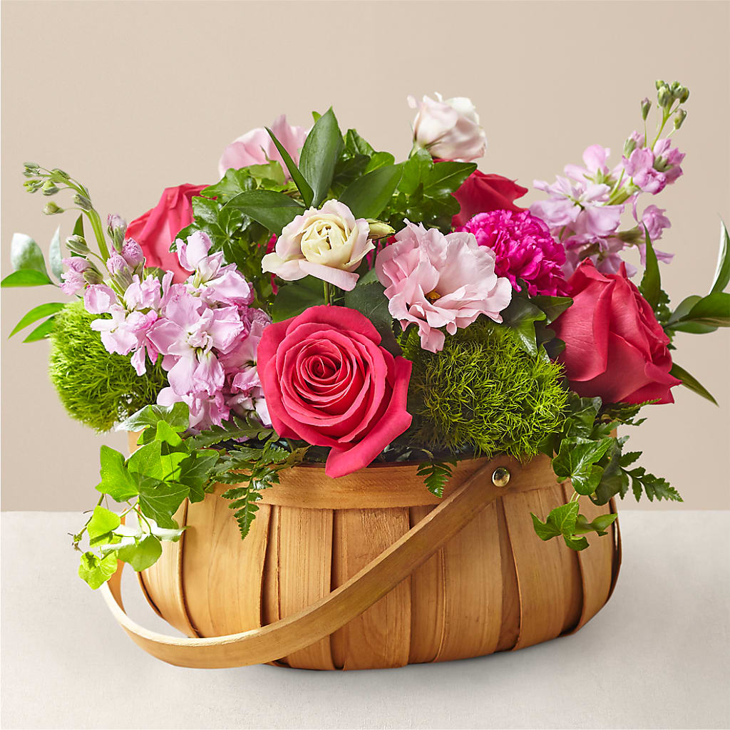 Radiance in Bloom Basket – CHET & LEONA'S FLORAL SHOP, Milwaukee WI