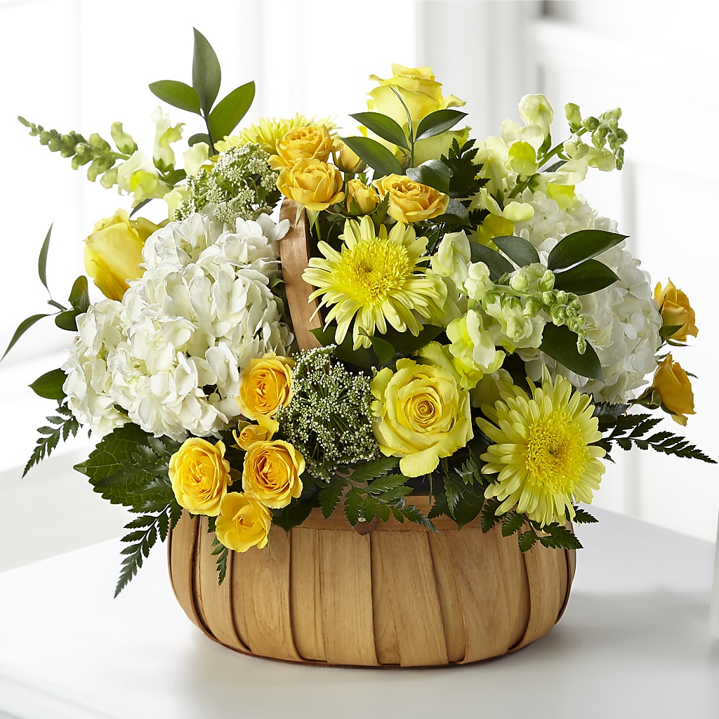 Rustic Remembrance Basket – CHET & LEONA'S FLORAL SHOP, Milwaukee WI