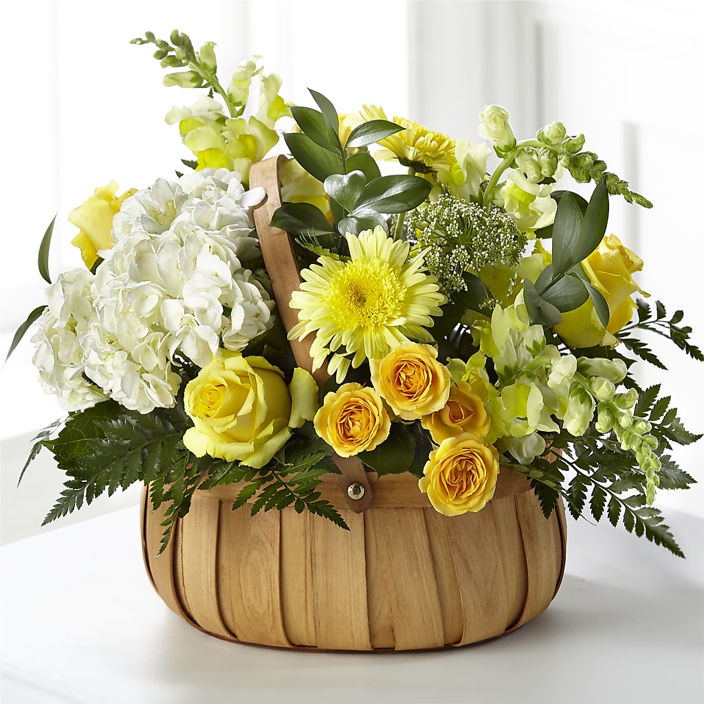 Rustic Remembrance Basket – CHET & LEONA'S FLORAL SHOP, Milwaukee WI