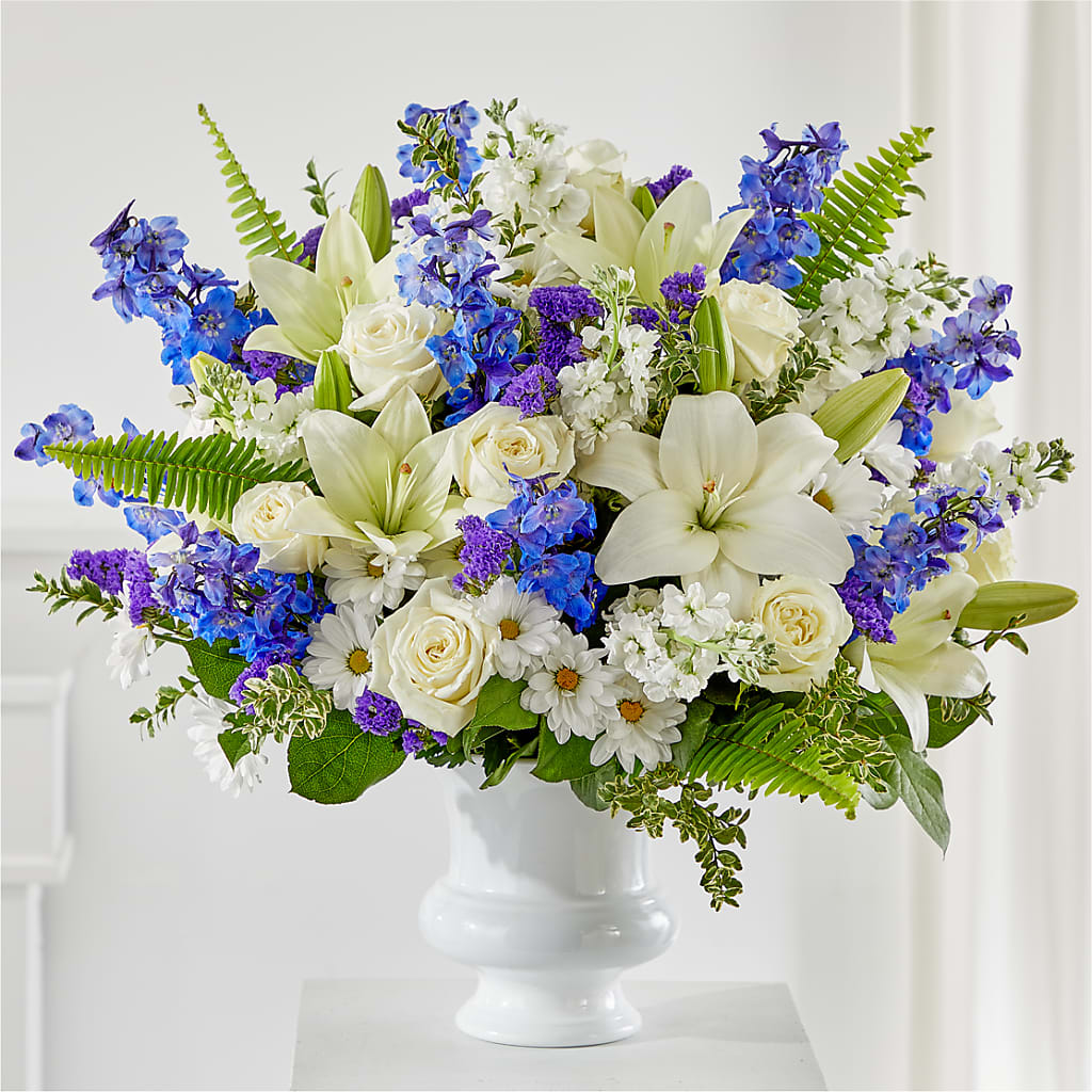 Expressions of Hope Urn Arrangement – CHET & LEONA'S FLORAL SHOP, Milwaukee WI