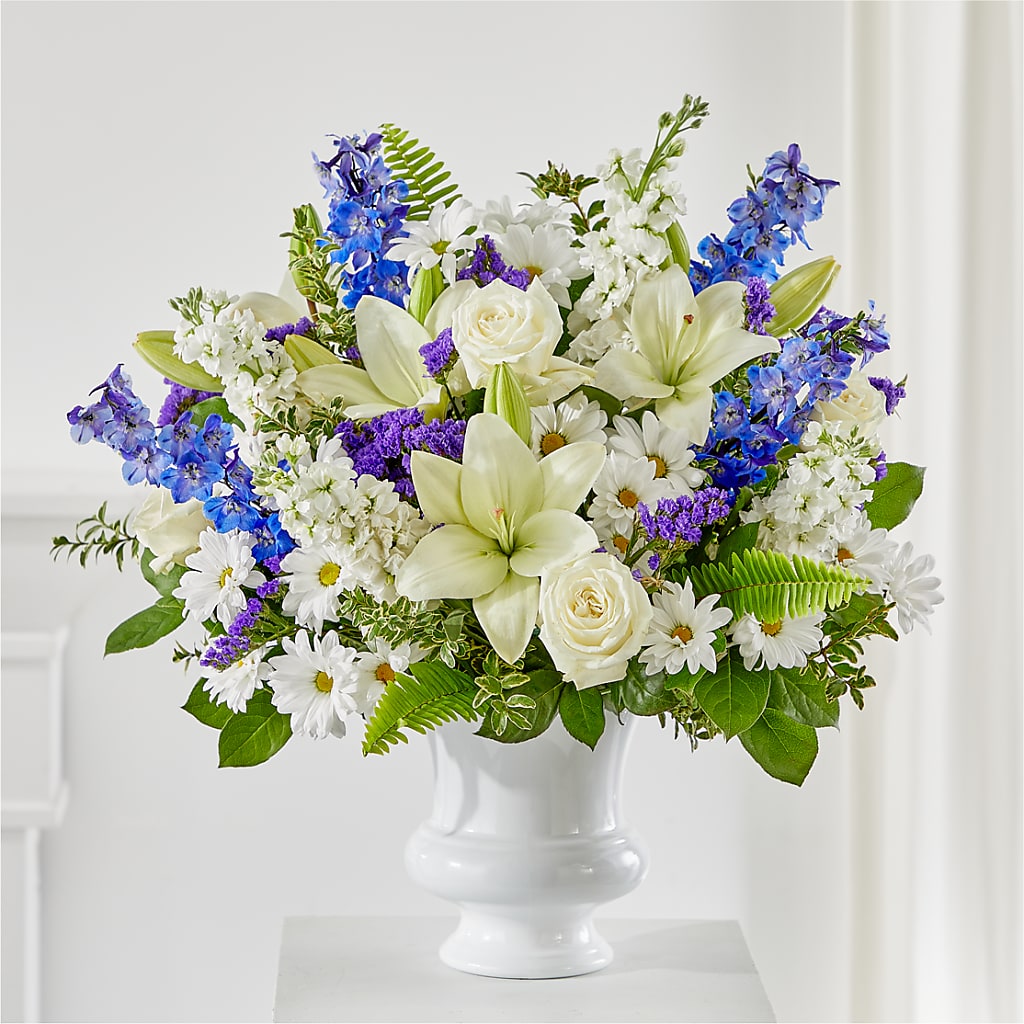 Expressions of Hope Urn Arrangement – CHET & LEONA'S FLORAL SHOP, Milwaukee WI