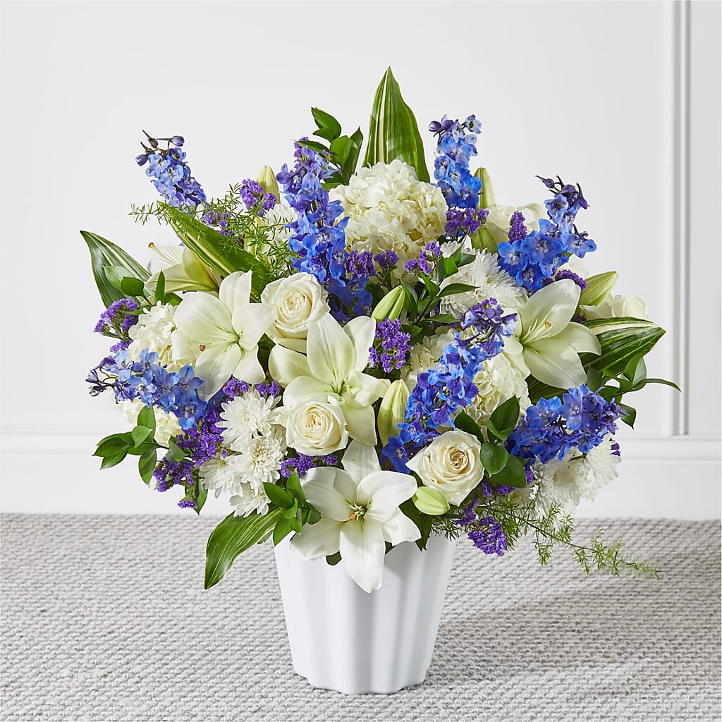 Take Comfort Floor Basket – CHET & LEONA'S FLORAL SHOP, Milwaukee WI