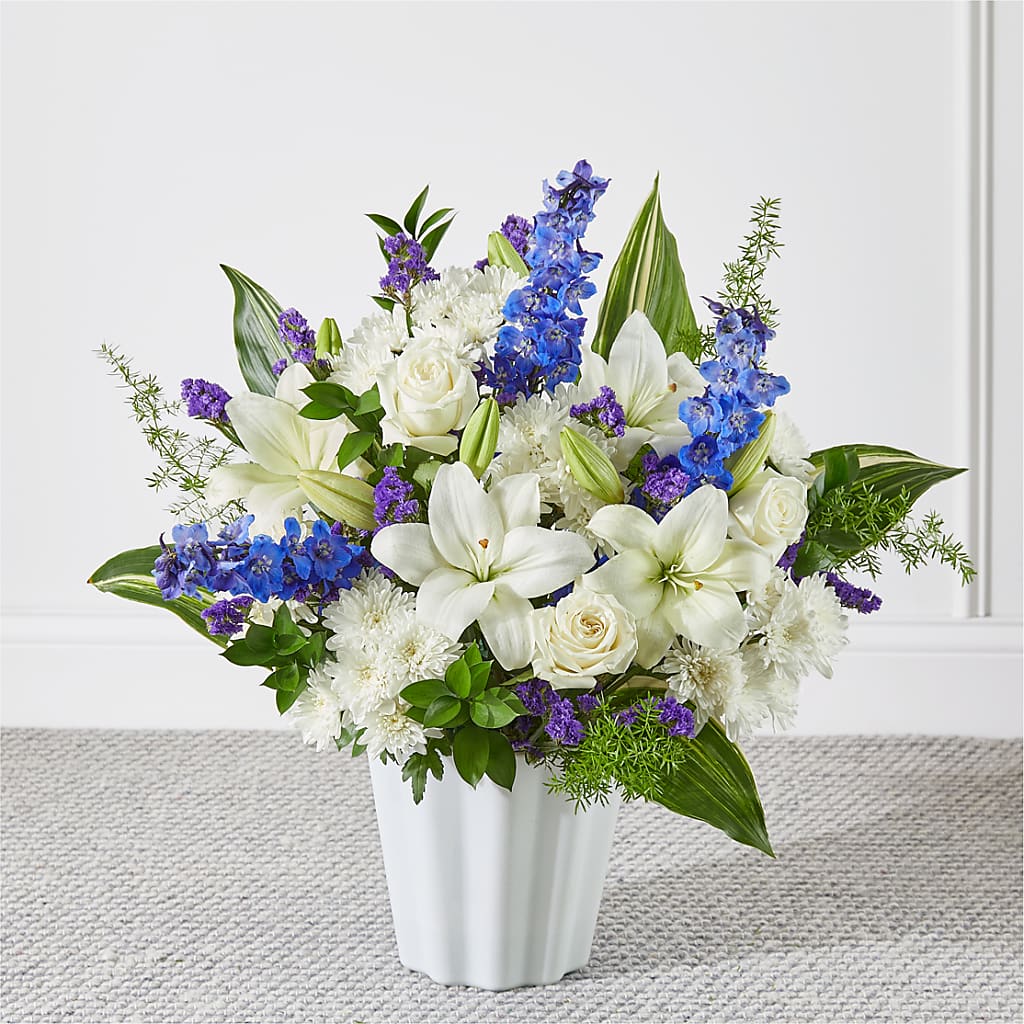 Take Comfort Floor Basket – CHET & LEONA'S FLORAL SHOP, Milwaukee WI