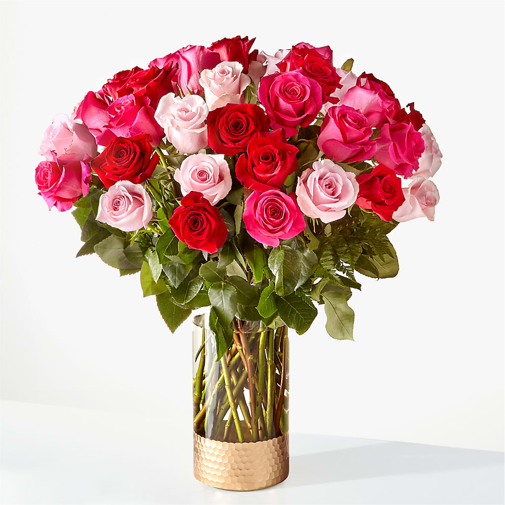 Love Notes Rose Bouquet – CHET & LEONA'S FLORAL SHOP, Milwaukee WI