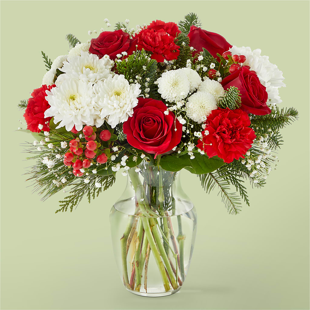 Chance of Flurries Bouquet – CHET & LEONA'S FLORAL SHOP, Milwaukee WI