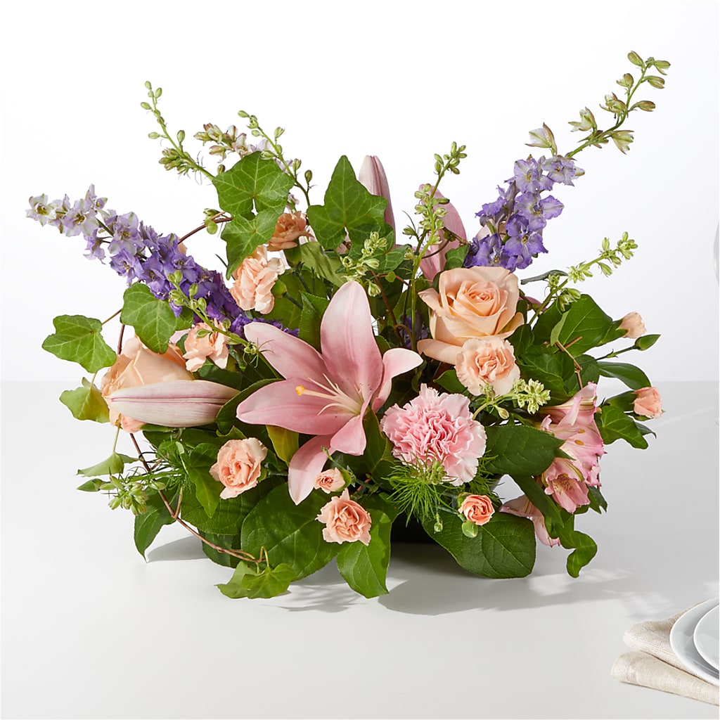 Blossom Time Centerpiece – CHET & LEONA'S FLORAL SHOP, Milwaukee WI