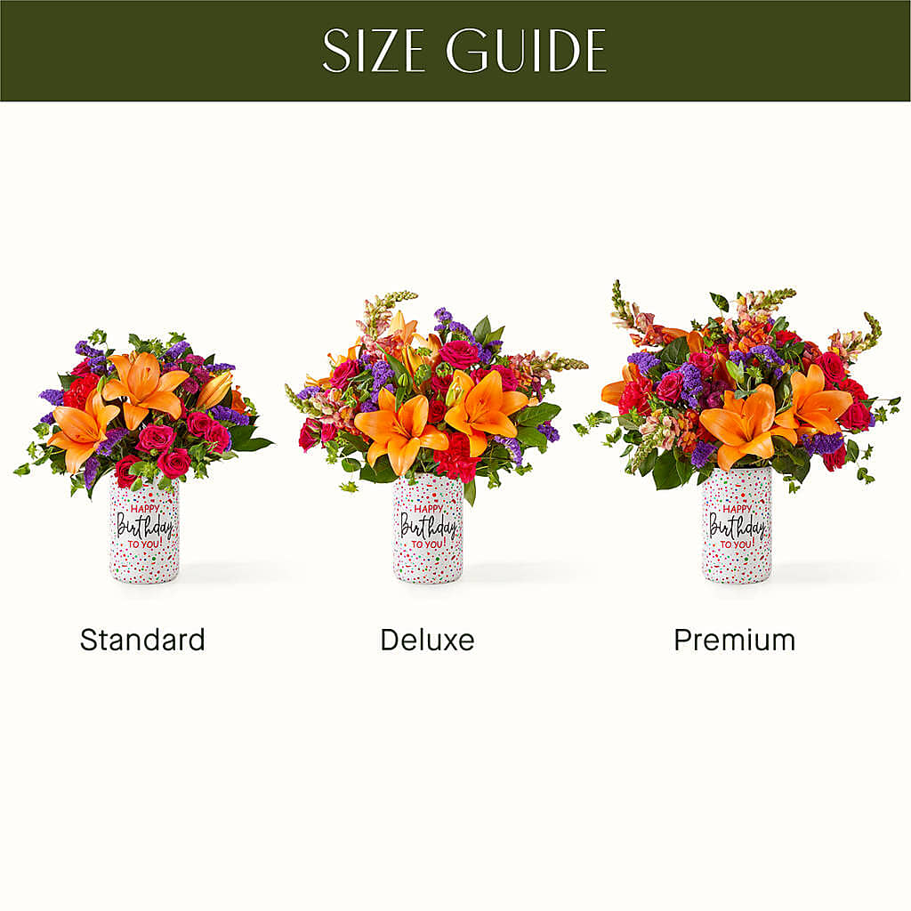 Birthday Palooza Bouquet – CHET & LEONA'S FLORAL SHOP, Milwaukee WI
