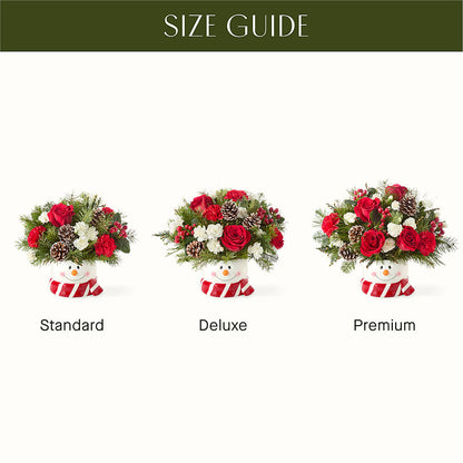 Jolly Snowman Bouquet – CHET & LEONA'S FLORAL SHOP, Milwaukee WI
