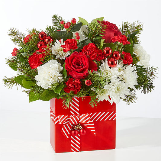 Presents Under the Tree Bouquet – CHET & LEONA'S FLORAL SHOP, Milwaukee WI