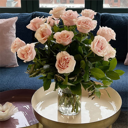 Long Stem Pink Rose Bouquet – CHET & LEONA'S FLORAL SHOP, Milwaukee WI