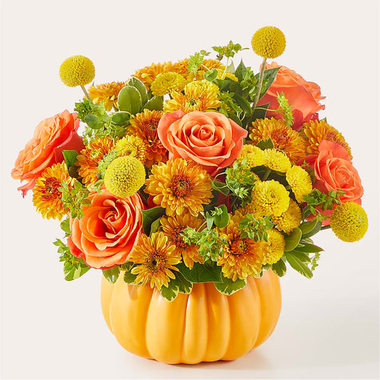 Gourdgeous Pumpkin – CHET & LEONA'S FLORAL SHOP, Milwaukee WI