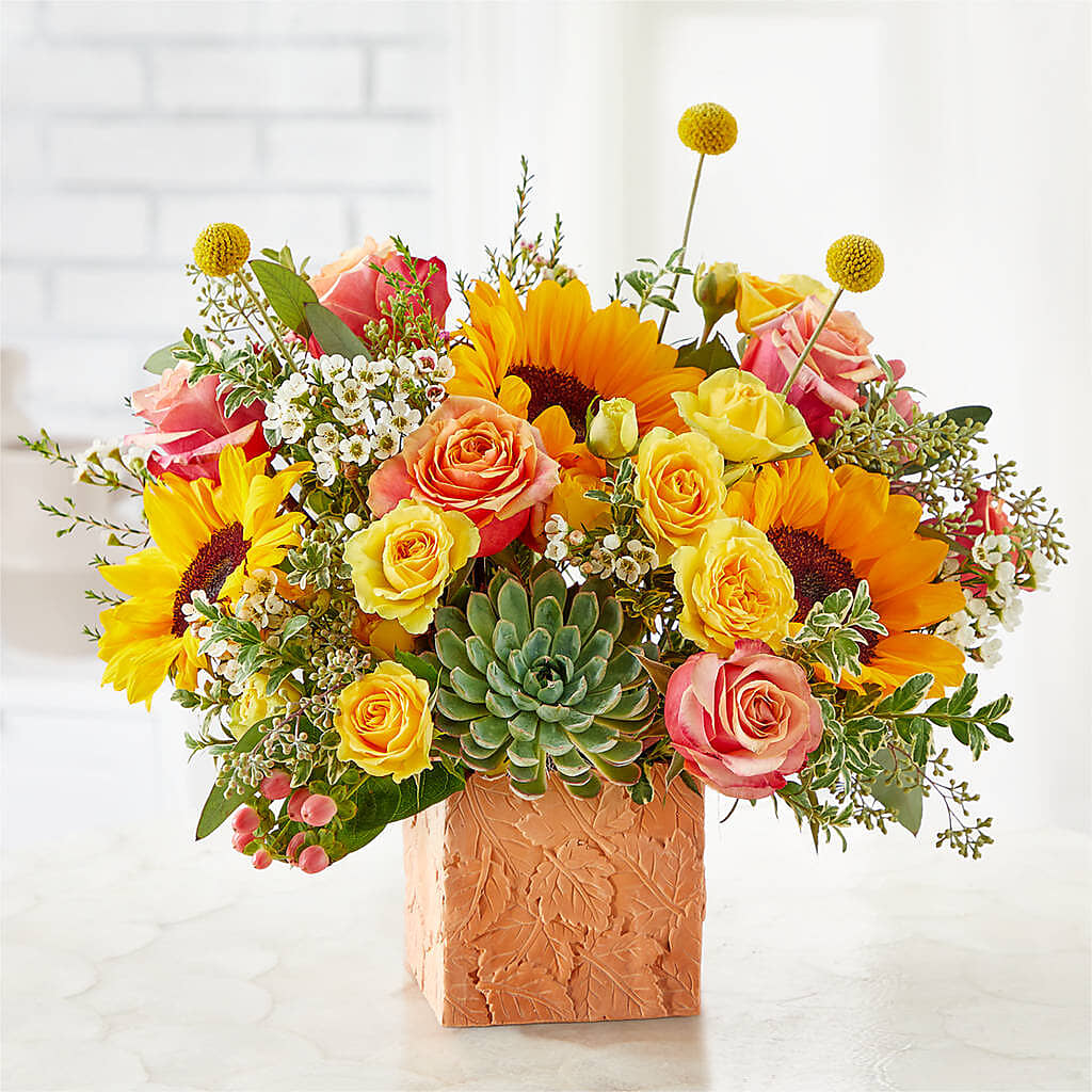 Sunflower Season Bouquet – CHET & LEONA'S FLORAL SHOP, Milwaukee WI
