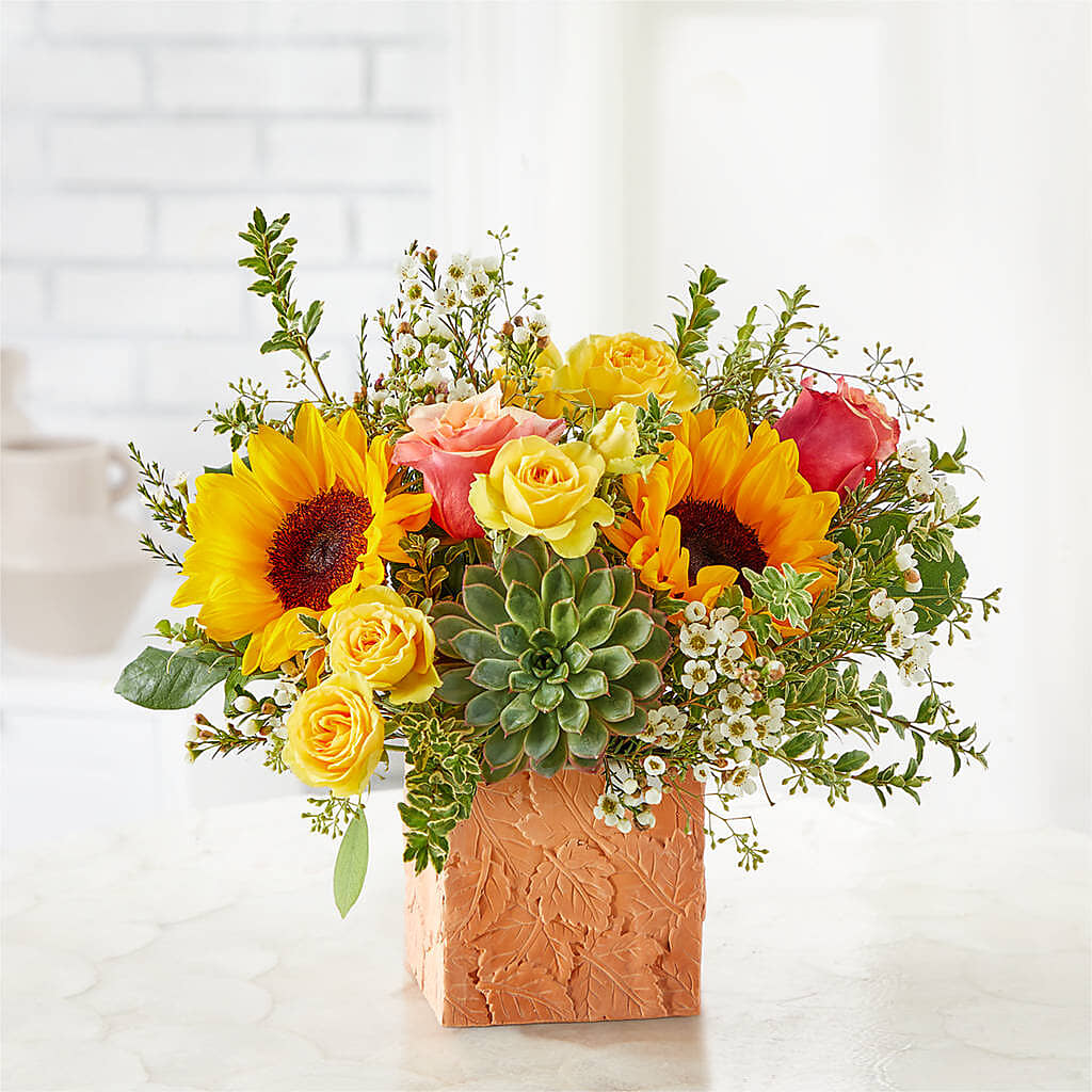Sunflower Season Bouquet – CHET & LEONA'S FLORAL SHOP, Milwaukee WI