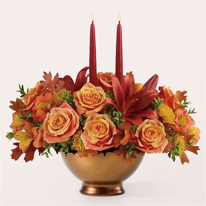 Harvest Table Centerpiece – CHET & LEONA'S FLORAL SHOP, Milwaukee WI