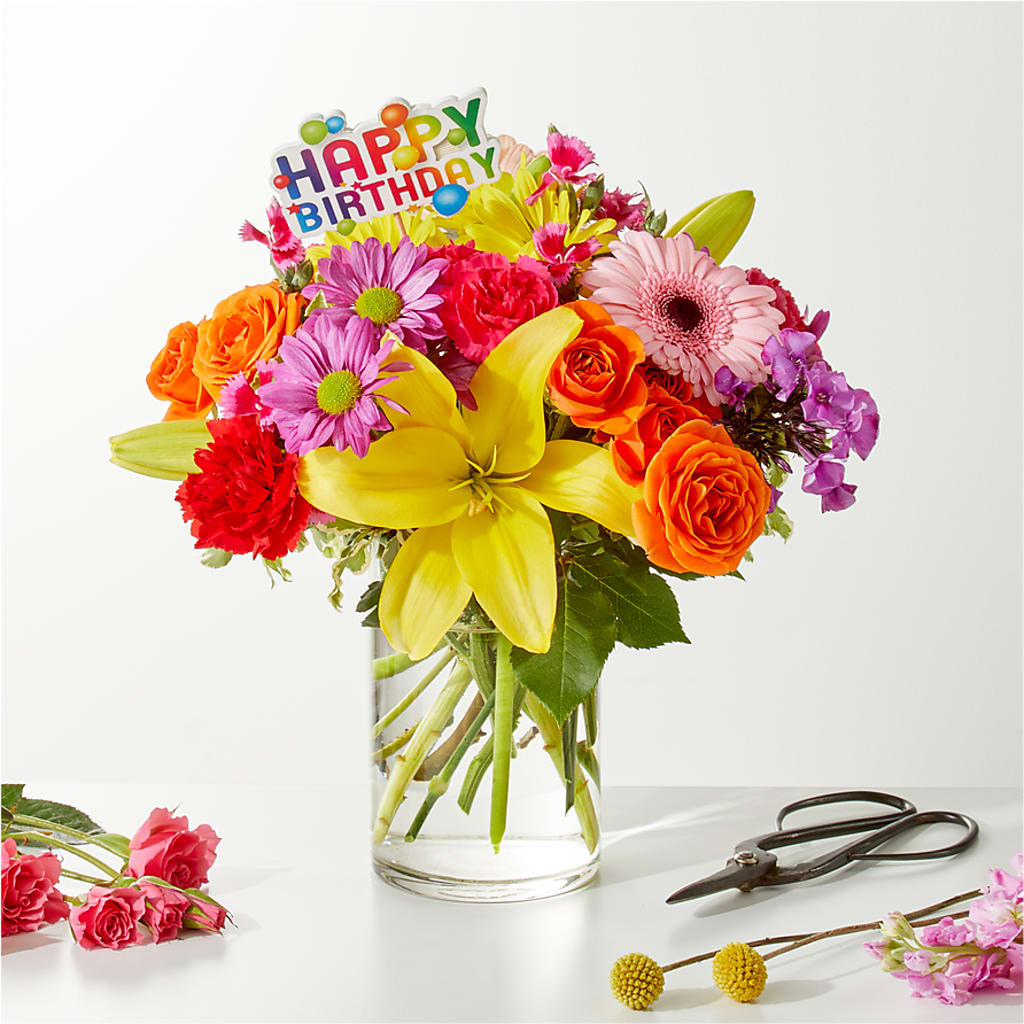 Cue the Confetti - A Florist Original – CHET & LEONA'S FLORAL SHOP, Milwaukee WI