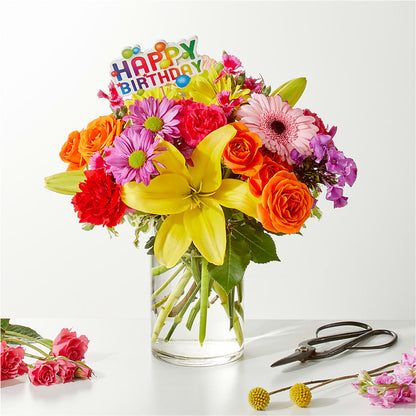 Cue the Confetti - A Florist Original – CHET & LEONA'S FLORAL SHOP, Milwaukee WI