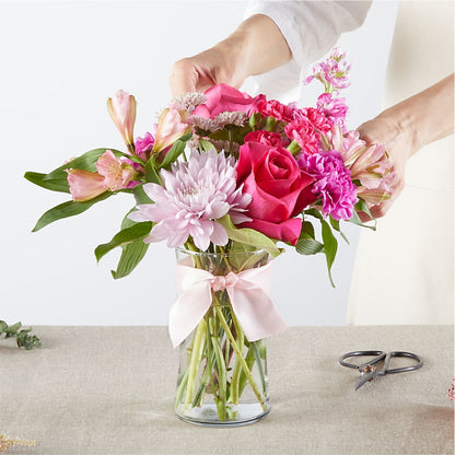 Pink Ribbon - A Florist Original – CHET & LEONA'S FLORAL SHOP, Milwaukee WI