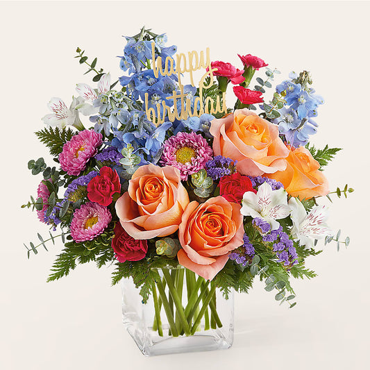 Birthday Bash Bouquet – CHET & LEONA'S FLORAL SHOP, Milwaukee WI