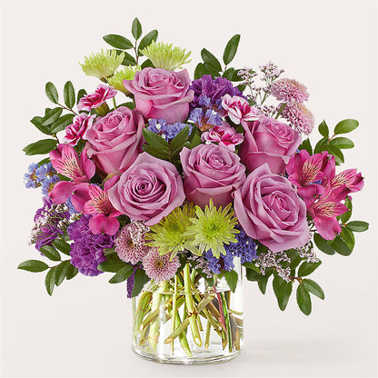 Glass Half Full Bouquet – CHET & LEONA'S FLORAL SHOP, Milwaukee WI