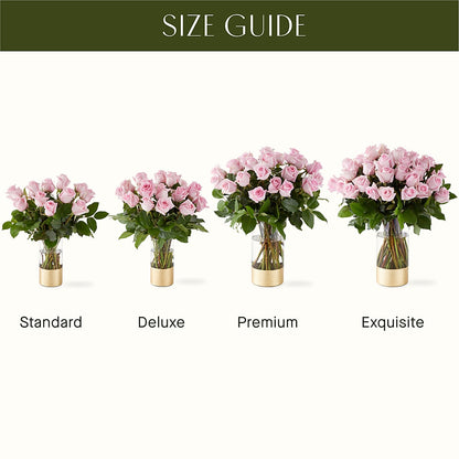 Picture Perfect Pink Rose Bouquet – CHET & LEONA'S FLORAL SHOP, Milwaukee WI