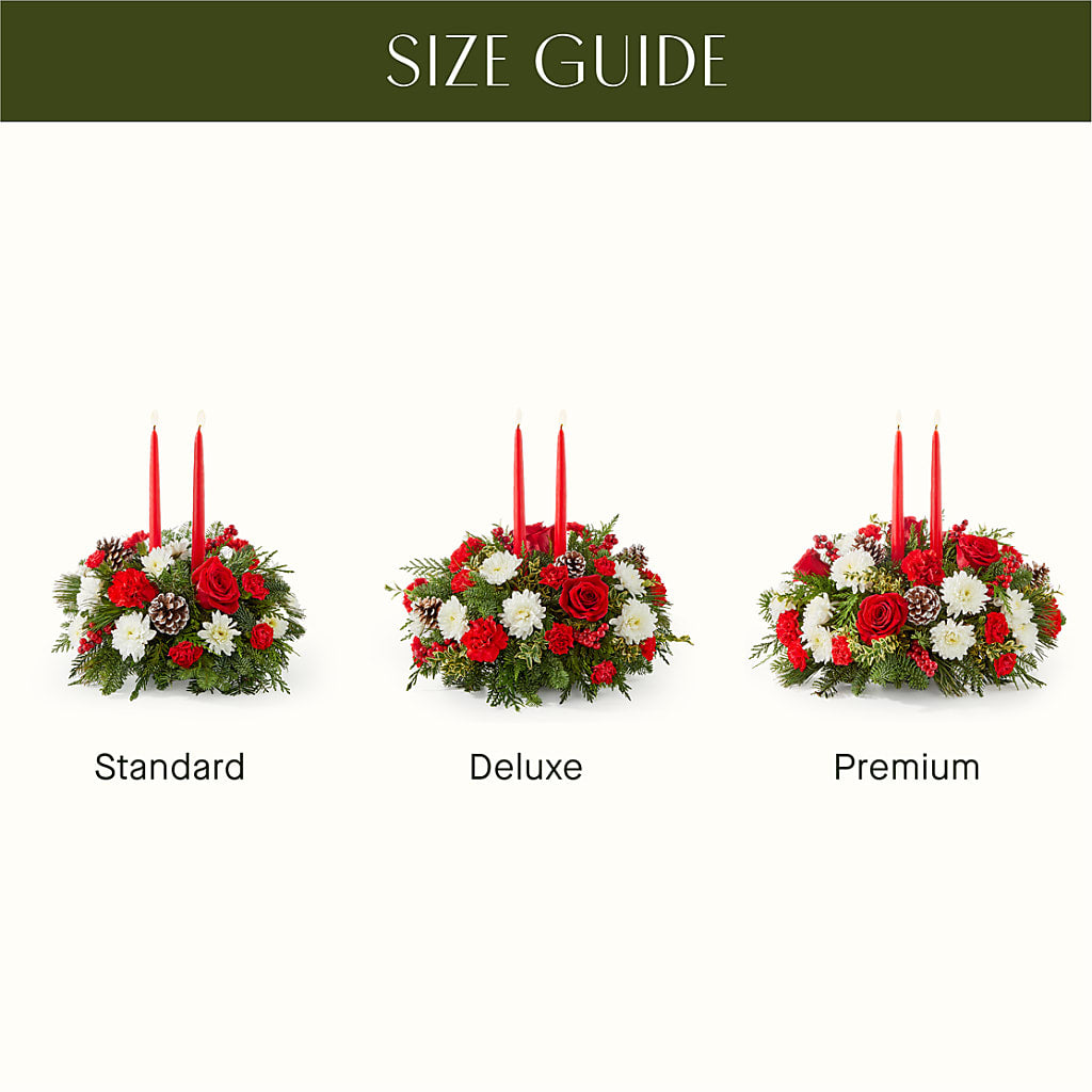 Holiday Soiree Centerpiece – CHET & LEONA'S FLORAL SHOP, Milwaukee WI