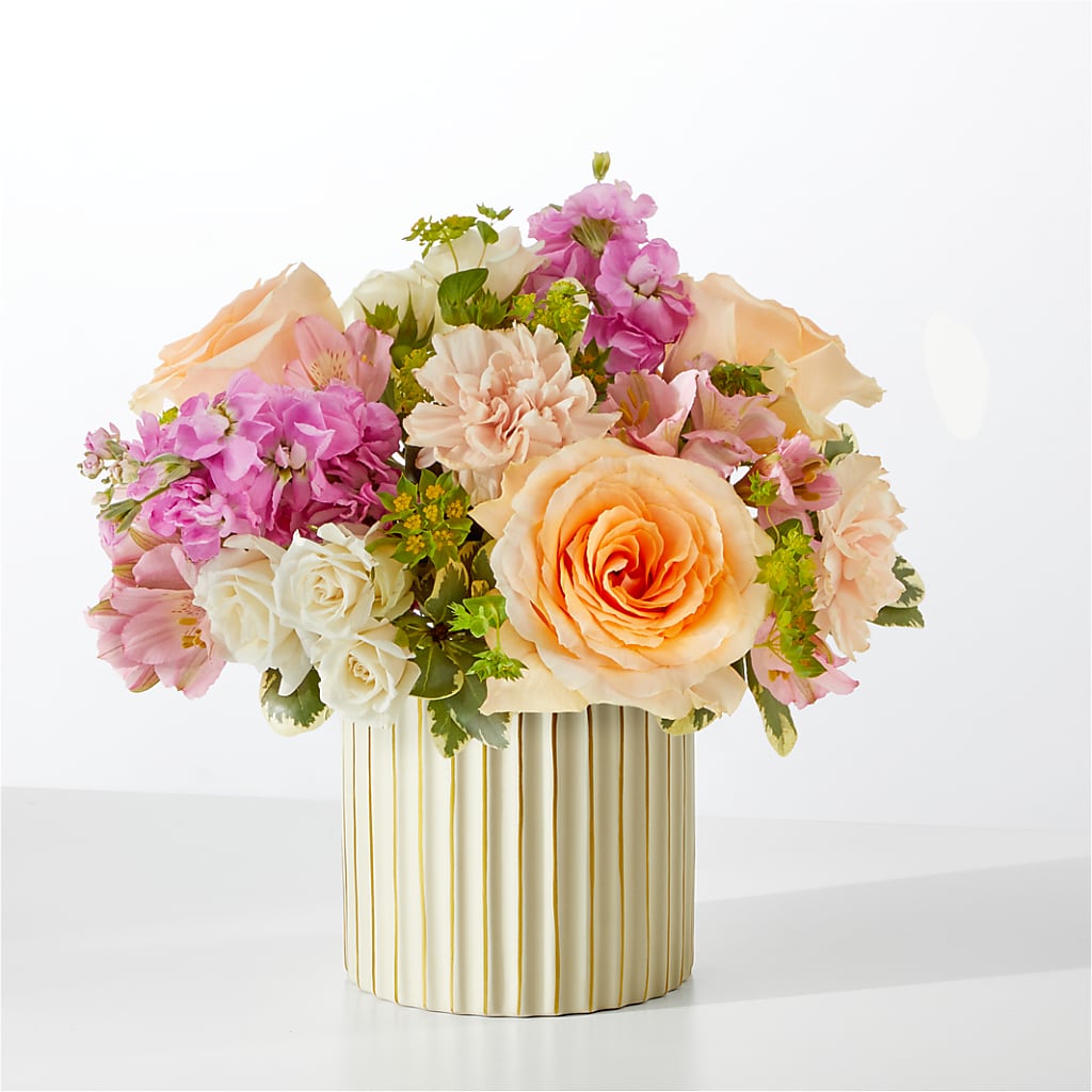 Paradise Bouquet with Ivory Vase – CHET & LEONA'S FLORAL SHOP, Milwaukee WI