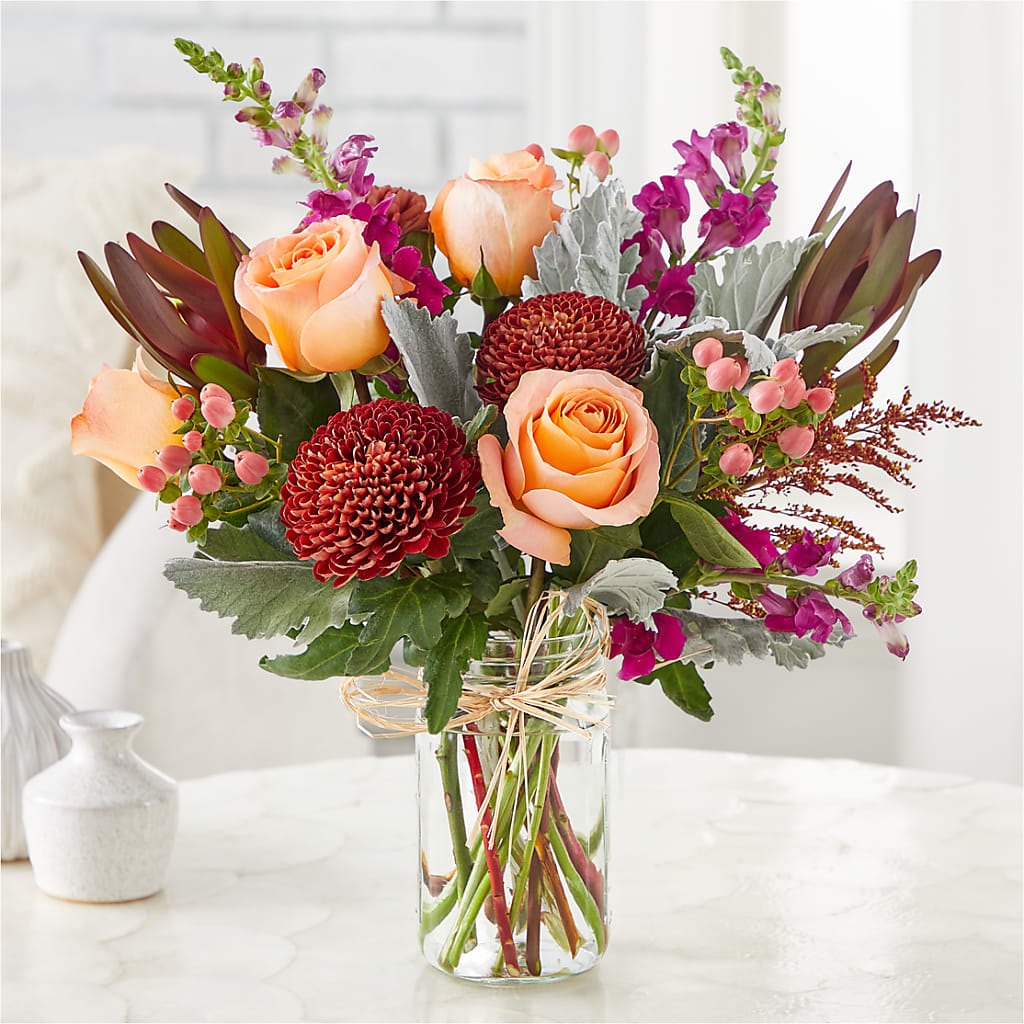 Moody Hues Bouquet – CHET & LEONA'S FLORAL SHOP, Milwaukee WI