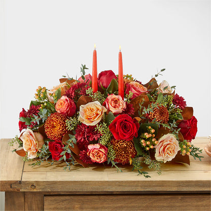 Gather Near Centerpiece – CHET & LEONA'S FLORAL SHOP, Milwaukee WI