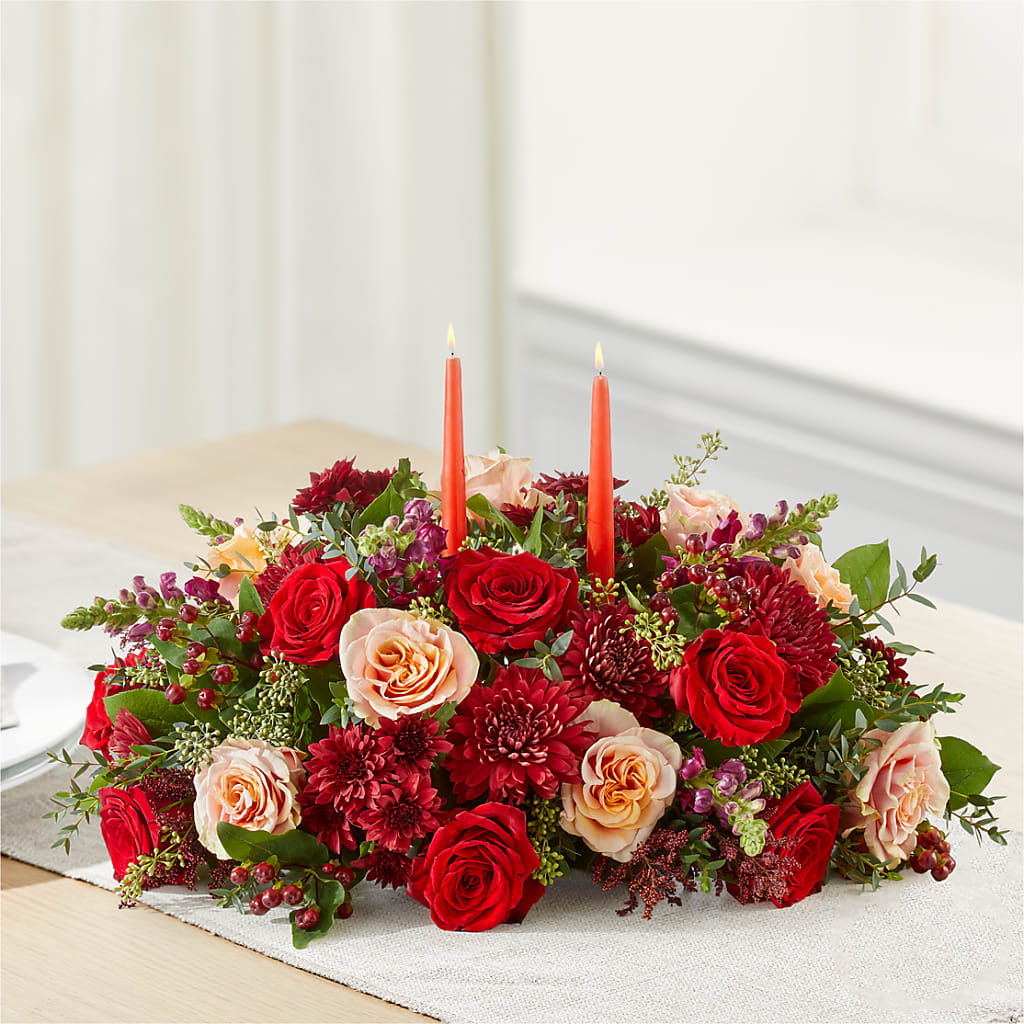 Most Thankful Centerpiece – CHET & LEONA'S FLORAL SHOP, Milwaukee WI
