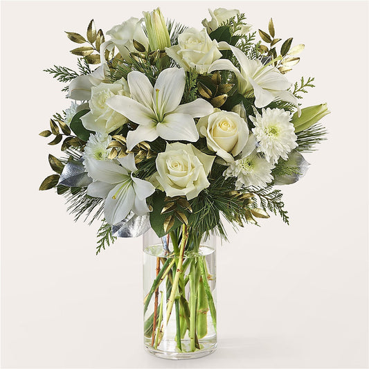 Wintry Mix Bouquet – CHET & LEONA'S FLORAL SHOP, Milwaukee WI