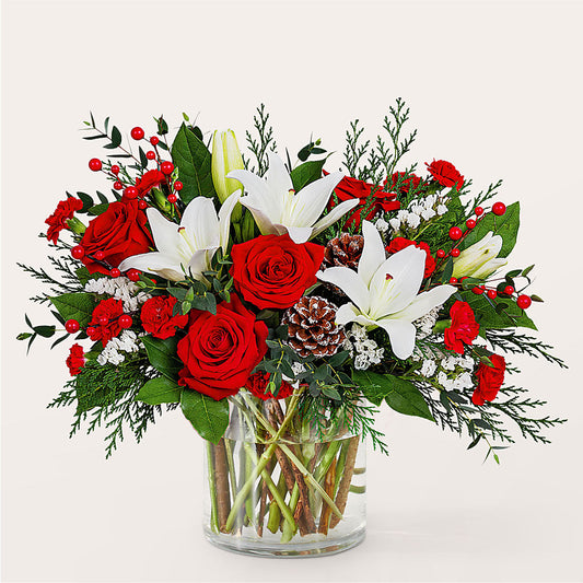 Best in Snow Bouquet – CHET & LEONA'S FLORAL SHOP, Milwaukee WI