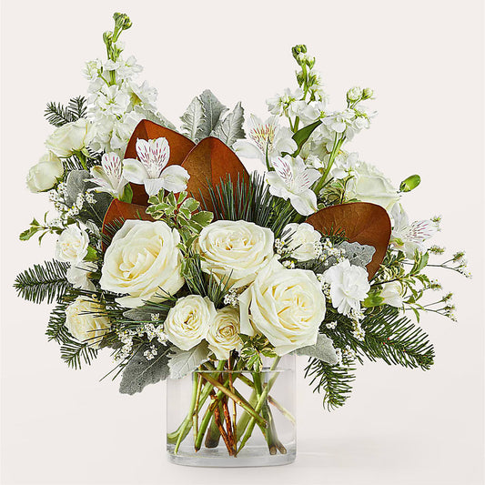Fresh Snowfall Bouquet – CHET & LEONA'S FLORAL SHOP, Milwaukee WI