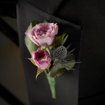 Veronica Boutonniere – CHET & LEONA'S FLORAL SHOP, Milwaukee WI
